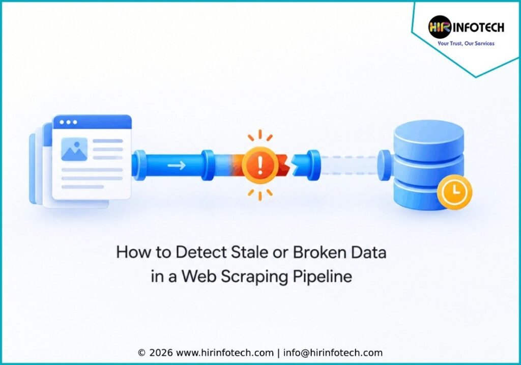 How to Detect Stale or Broken Data in a Web Scraping Pipeline