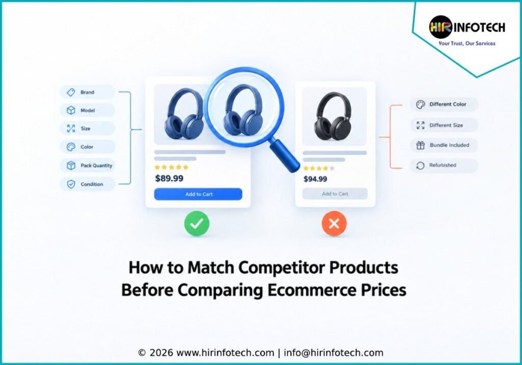 How to Match Competitor Products Before Comparing Ecommerce Prices